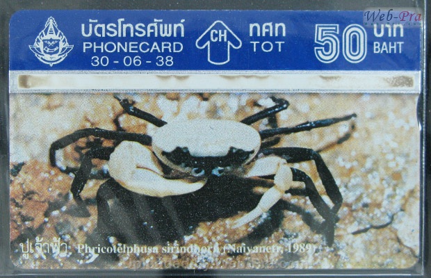 ปี 2538 ชุดบัตร ปู บัตรโทรศัพท์ไทย (-)