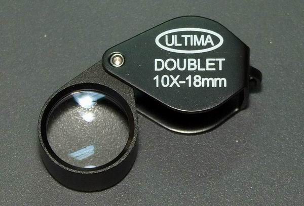 กล้องส่องพระ ULTIMA DOUBLET 10X-18mm พร้อมซองหนังแท้ สวย ๆ 