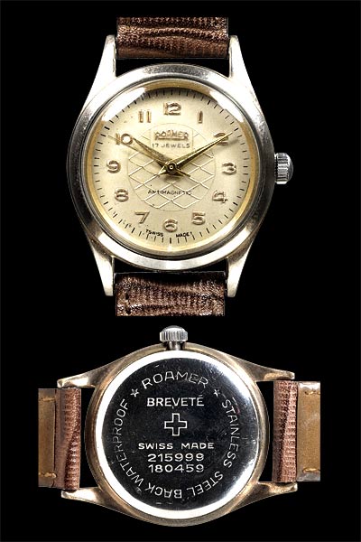 นาฬิกาข้อมือ ยี่ห้อ ROAMER ไขลาน ยุค 70 ขนาด 30 มม SWISS MADE