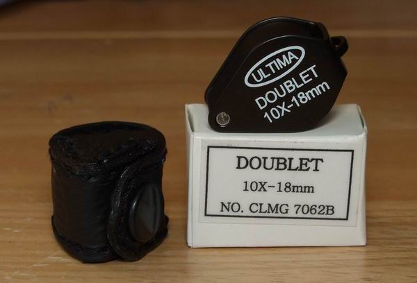 กล้องส่องพระ ULTIMA DOUBLET 10X-18mm พร้อมซองหนังแท้ สวย ๆ 