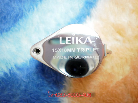 วัดใจเคาะเดียวครับกล้องleika15*18mmสีเงิน(MAND IN GERMANแท้ๆ)