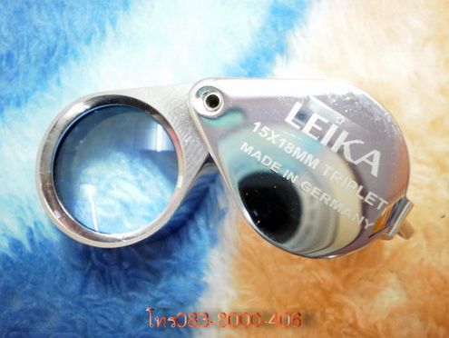 วัดใจเคาะเดียวครับกล้องleika15*18mmสีเงิน(MAND IN GERMANแท้ๆ)