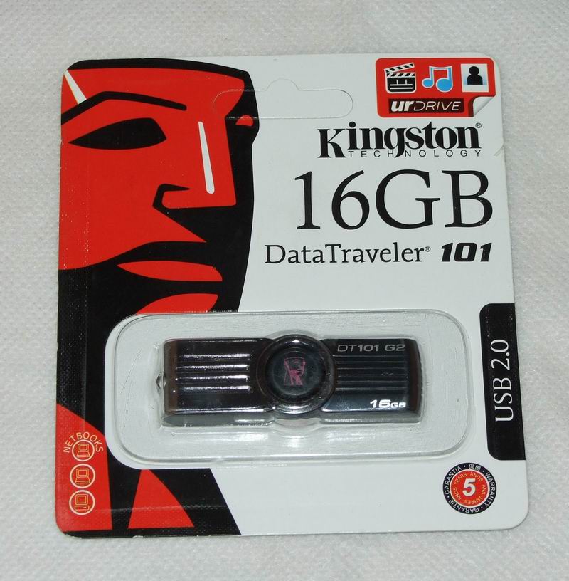 Flash Drive Kingston ขนาดความจุ 16 GB  เคาะเดียว 399 บาท