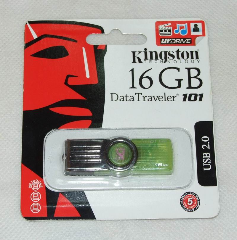 Flash Drive Kingston ขนาดความจุ 16 GB  เคาะเดียว 399 บาท