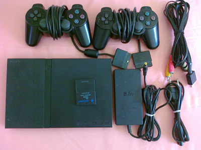 ขายถูก PS2 รุ่น 77006 เมม 8mb  เคาะเดียว (รูปจริง) สภาพดี อุปกรณ์ครบ เคาะเดียว ขายเพราะไม่มีเวลาเล่น