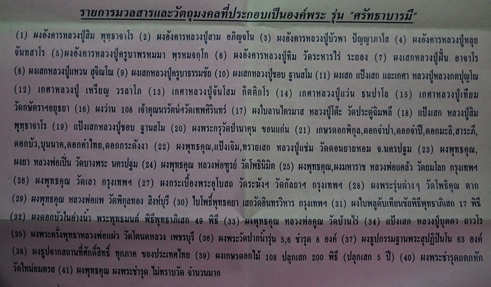 หลวงปู่เหรียญ วรลาโภ รุ่นศรัทธาบารมี ชุดของขวัญ ๙ องค์ สุดยอดมวลสารครับ