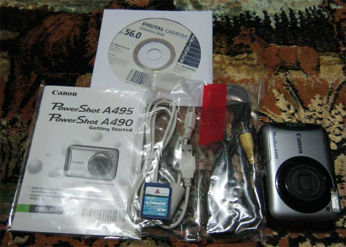 Canon Power Shot A490 สภาพเหมือนฃื้อใหม่