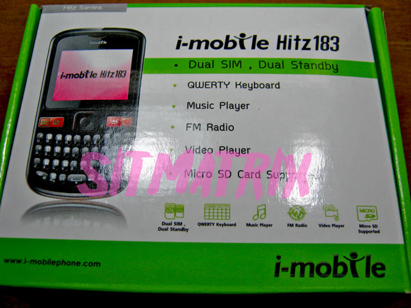 imobile hitz183 จอสี fm บลูทูส ของใหม่กิ๊ก ๆ เลย  (ฝาหลังสีแดงแรงฤทธิ์)  รองรับ 2 sim ดูหนัง ฟังเพลง