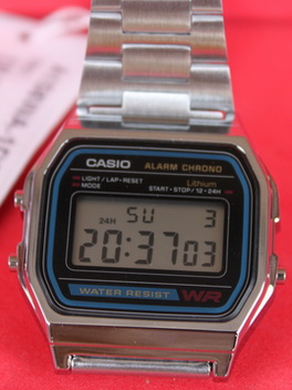 นาฬิกา casio สายเหล็ก ตัวเลขของใหม่