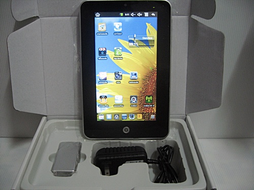 Tablet PC Android pad 2.2  จอสัมผัสขนาด 7 นิ้ว เคาะเดียว 