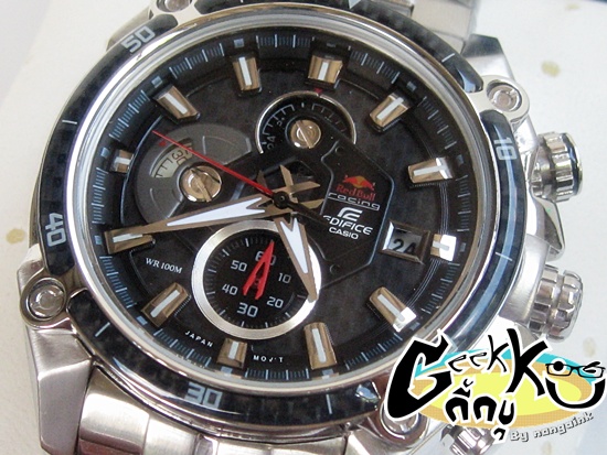 	  Casio Edifice Chronograph Redbull Racing Limited Editio n E FE -504RBSP-1AVDF แท้และใหม่