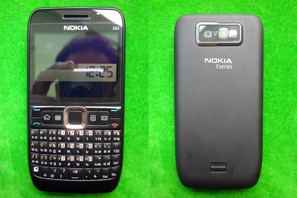 ****(เคาะเดียว) NOKIA E63 สีดำ****