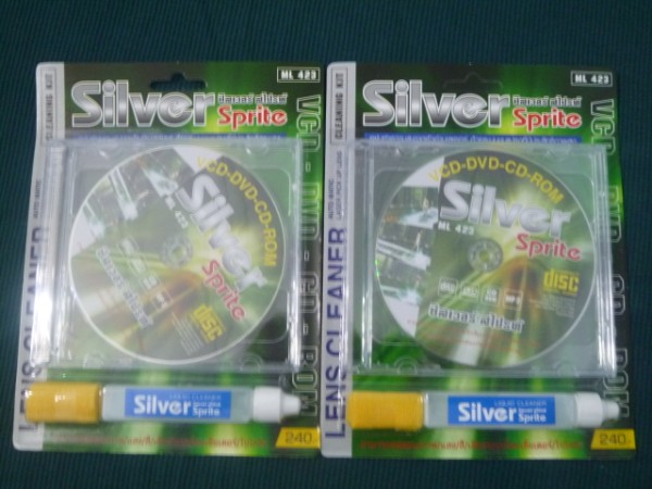 ที่ล้างแผ่น VCD-DVD-CD-ROM 2 ชุด (เคาะเดียว )