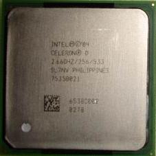 CPU Intel Celeron D 330 2.66 GHz For Socket 478 