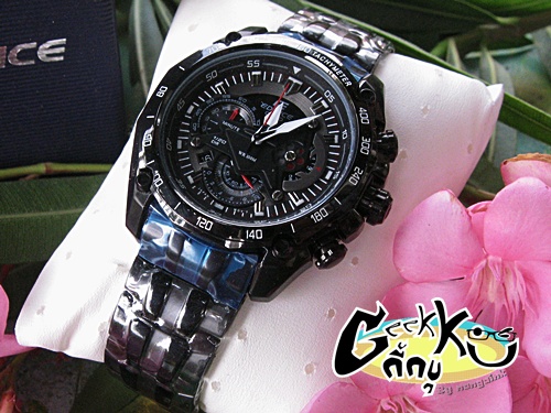 CASIO EDIFICE EF-550D BLACK DIAL เคาะเดียว