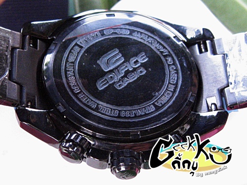 CASIO EDIFICE EF-550D BLACK DIAL เคาะเดียว