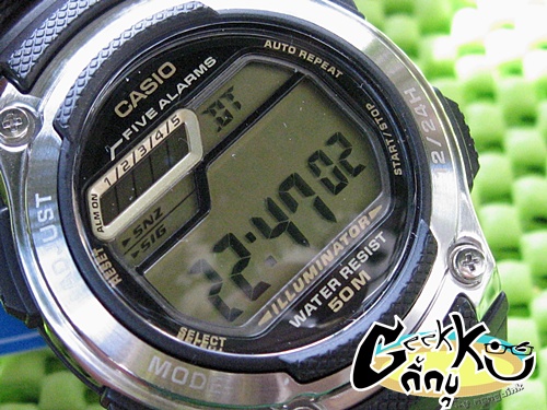 นาฬิกา Casio Standard Digital รุ่น W-212H-9AVDF แท้และใหม่ เคาะเดียว .