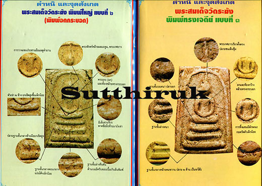 หนังสือ มหาโพธิ์ ชี้เอกลักษณ์ ตำหนิ พระเครื่อง ชุดที่ 1