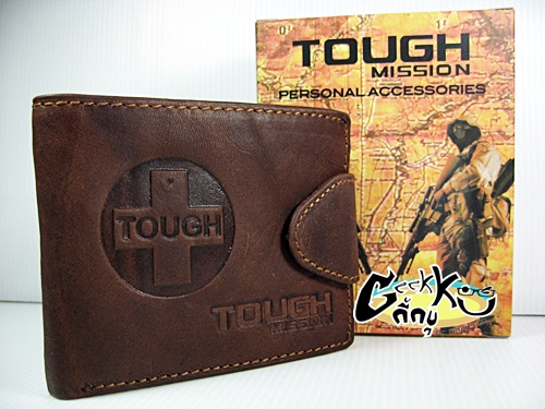 กระเป๋าตังค์ TOUGH หนังแท้ ของใหม่ .