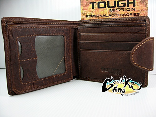 กระเป๋าตังค์ TOUGH หนังแท้ ของใหม่ .