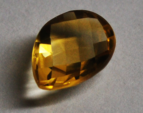 พลอยซิทรินแท้ (Citrine) 1.65 กะรัต ( รหัส 8 ) 