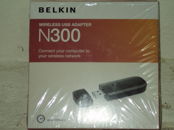  Belkin N300 Wireless USB Adapter