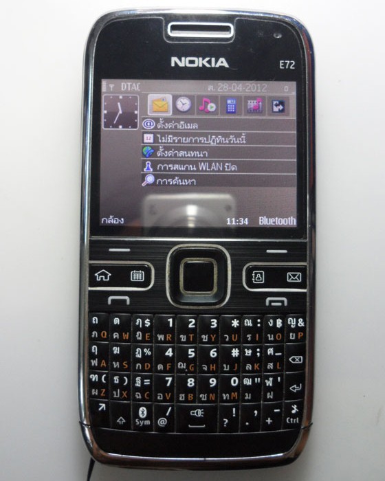 *** Nokia E72 Black *** แท้ สภาพ 85% 