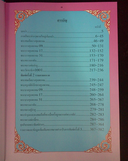 หนังสือ พระบางขุนพรหม 09 และพระผงวัดใหม่อมตรส หนา 382 หน้า