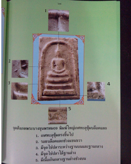 หนังสือ พระบางขุนพรหม 09 และพระผงวัดใหม่อมตรส หนา 382 หน้า