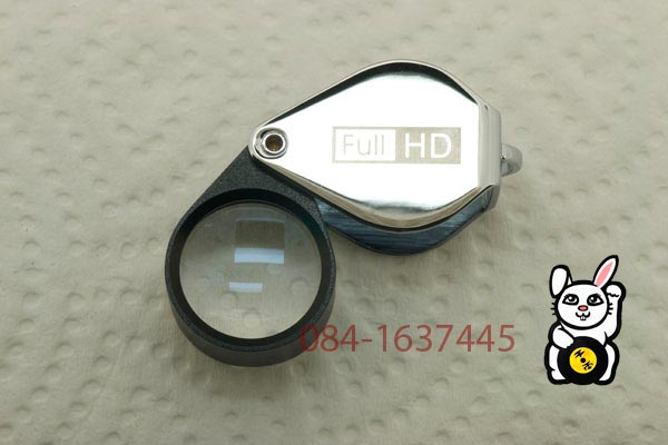 กล้องส่องพระ Nikon รุ่น FULL HD เลนย์แก้วขนาด10X 18mm. ส่องชัดใสสบายตา พกพาสะดวก บอดี้เงิน