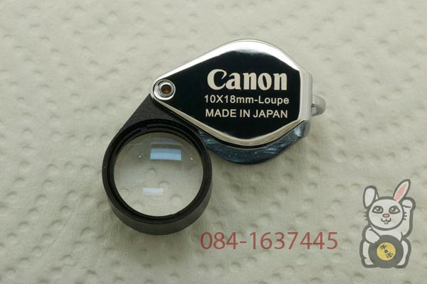 กล้องส่องพระ ส่องเพชร CANON รุ่น FULL HD เลนย์แก้วขนาด10X 18mm. ส่องชัดใสสบายตา พกพาสะดวก 