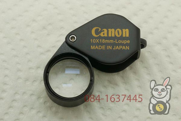 กล้องส่องพระ ส่องเพชร CANON รุ่น FULL HD เลนย์แก้วขนาด10X 18mm. ส่องชัดใสสบายตา พกพาสะดวก 