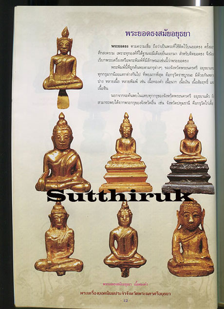 หนังสือ พระเครื่องยอดนิยมประจำจังหวัด พระนครศรีอยุธยา