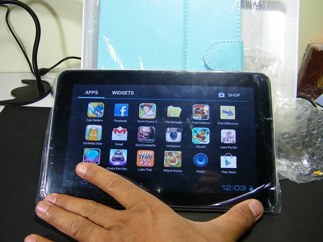  Tablet P8500 เป็นแท๊บเล๊ตจอ 9 นิ้ว CPU 1.2 GHz | Ram DDR3 512MB | Rom 8GB