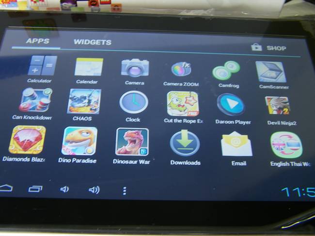  Tablet P8500 เป็นแท๊บเล๊ตจอ 9 นิ้ว CPU 1.2 GHz | Ram DDR3 512MB | Rom 8GB