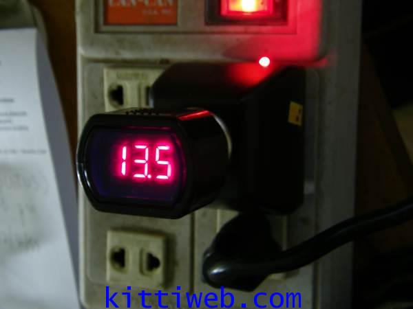 ที่วัดไฟแขตเตอร์รี่รถ Electric Meter