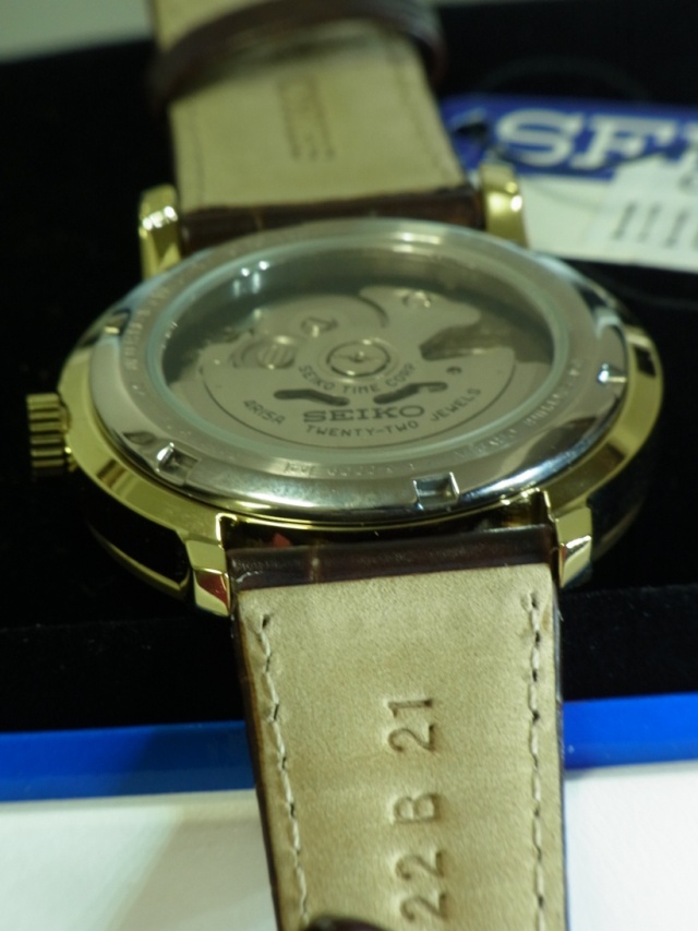 SEIKO ย้อนยุค รุ่น 4R15 หลังเปลือย เกรด A สภาพห้างฯ