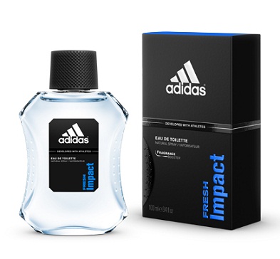 น้ำหอม Adidas Fresh Impact EDT 100 ml.ของแท้ 100% ( เคาะเดียวแดง )