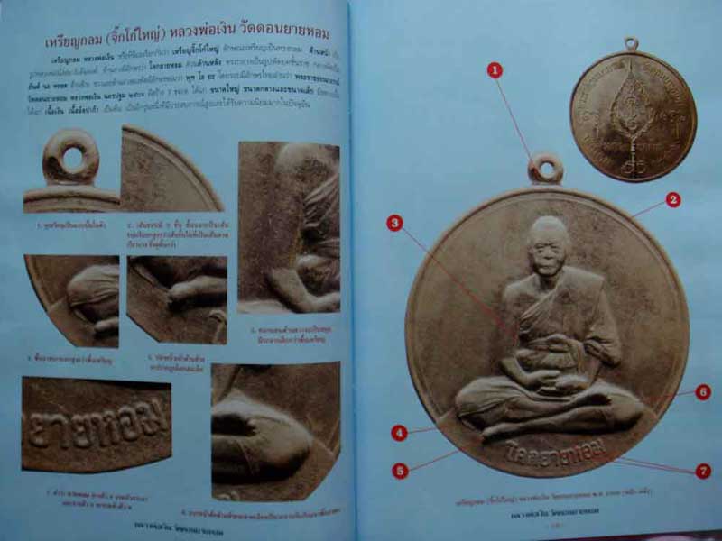 หนังสือ กลเม็ดเคล็ดลับการศึกษาพระเครื่อง หลวงพ่อเงิน วัดดอนยายหอม จ.นครปฐม 