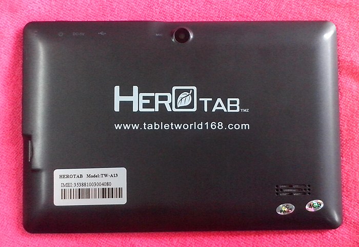 HERO TAB A13 - รุ่นเล็ก / WiFi 