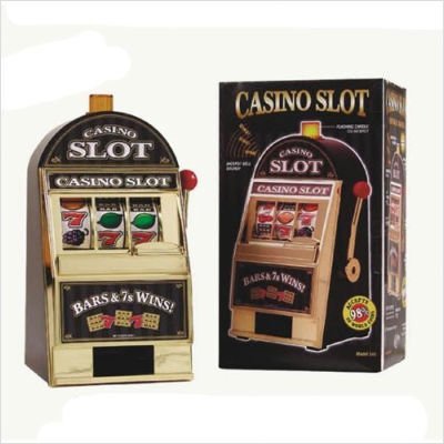  ตู้ Slot Machine Casino Slot เอาไว้ออมเงินอย่างมีกึ๋น (เคาะเดียว) 