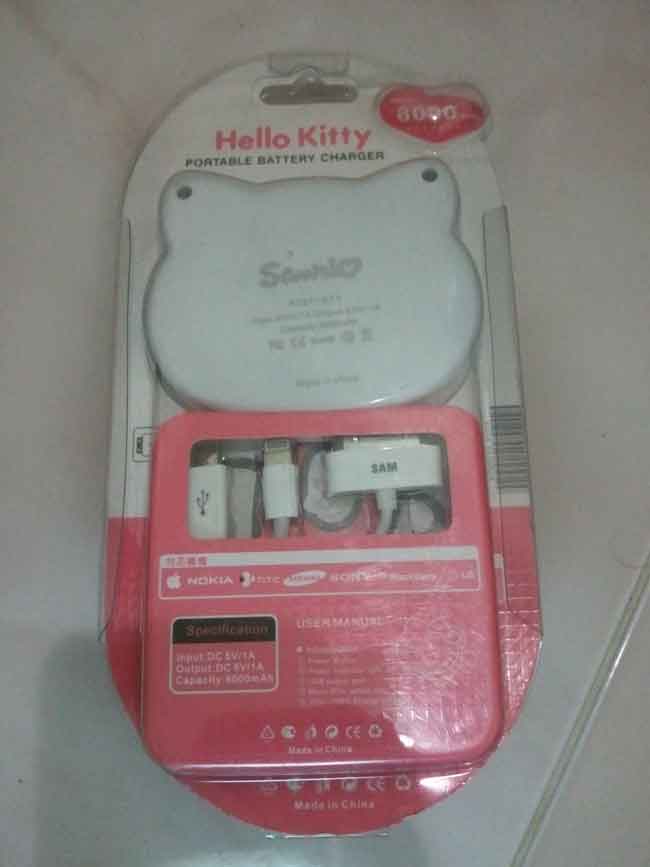 Power bank Kitty 8000 mah ของใหม่ ราคาถูก