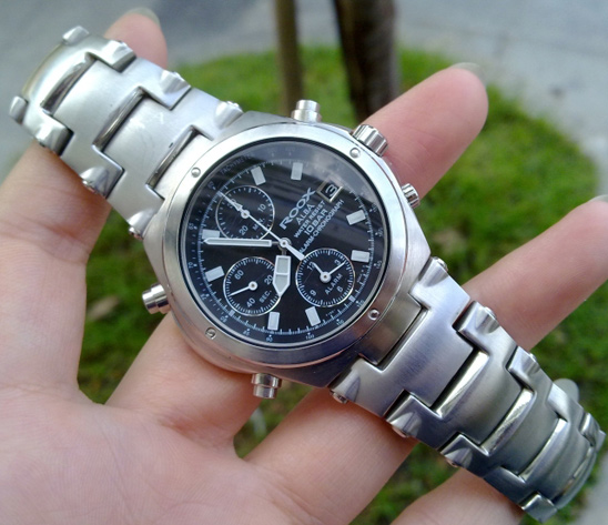 นาฬิกา ALBA โครโนกราฟ ของแท้ ROOX alarm chronograph