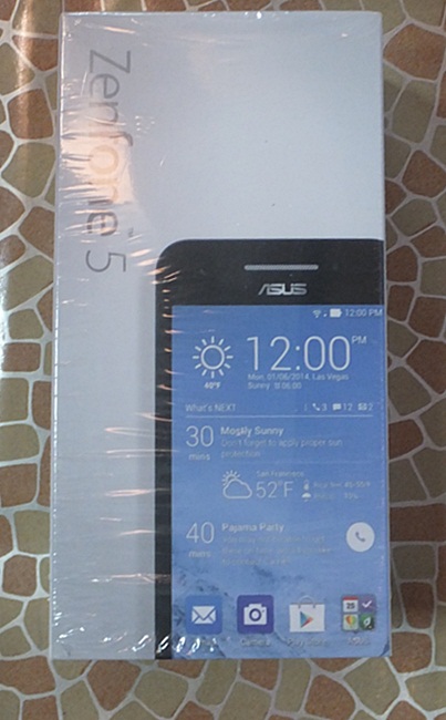 ด่วน....เคาะเดียว... ASUS ZENFONE 5 สีขาว RAM 2GB