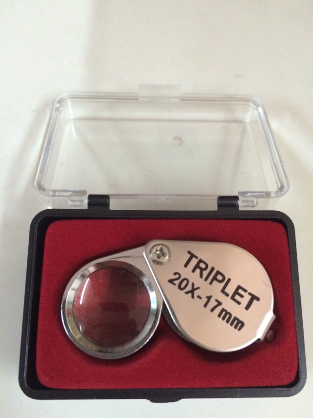 เริ่ม 10 บาท กล้องส่องพระ TRIPLET บอดี้ สีเงิน 