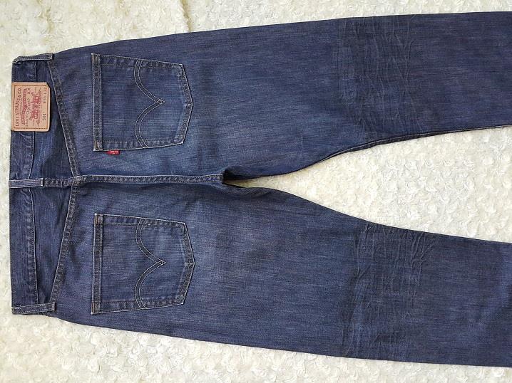 Levi's รุ่น 501-2642 ไซส์ 33นิ้ววัดจริง35.5นิ้ว ยาว 38นิ้ว Made in Mexico