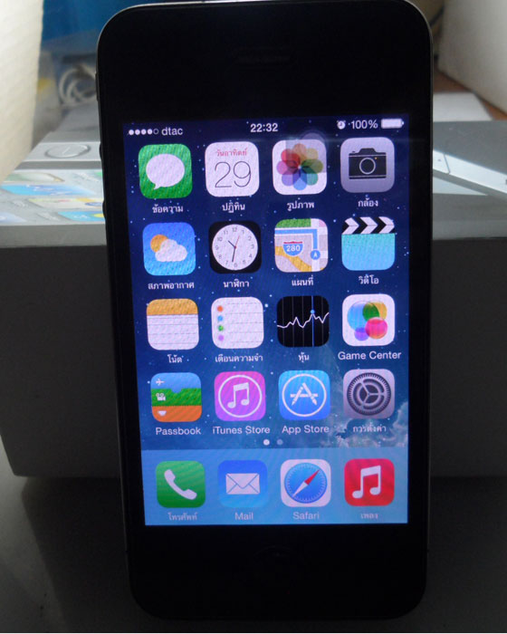 iPhone 4 32G (แท้) Black เครื่อง Official Unlock (มือสอง)