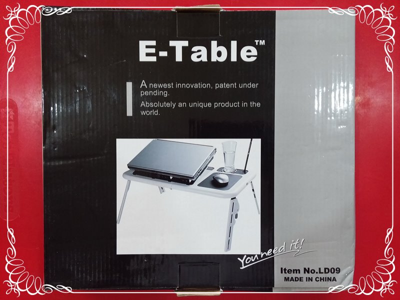 โล็ะสต็อกถูกๆ เคาะเดียว (275) E -Table โต็ะวางโน็ตบุคเอนกประสงค์