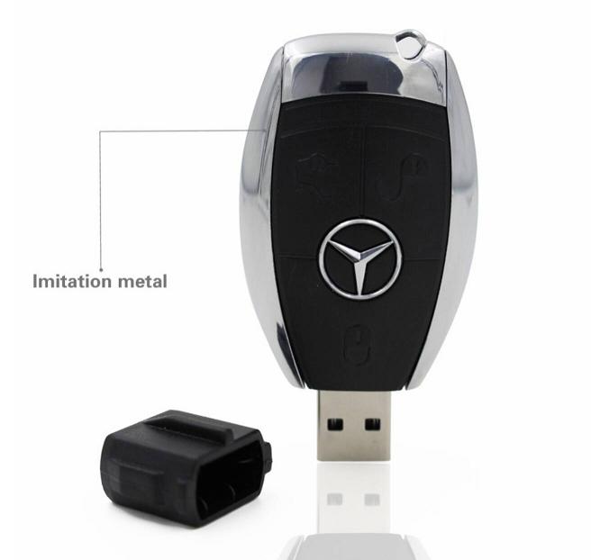 180.-  USU. Flash drive แบบกุญแจรถ mercedes benz 16GB