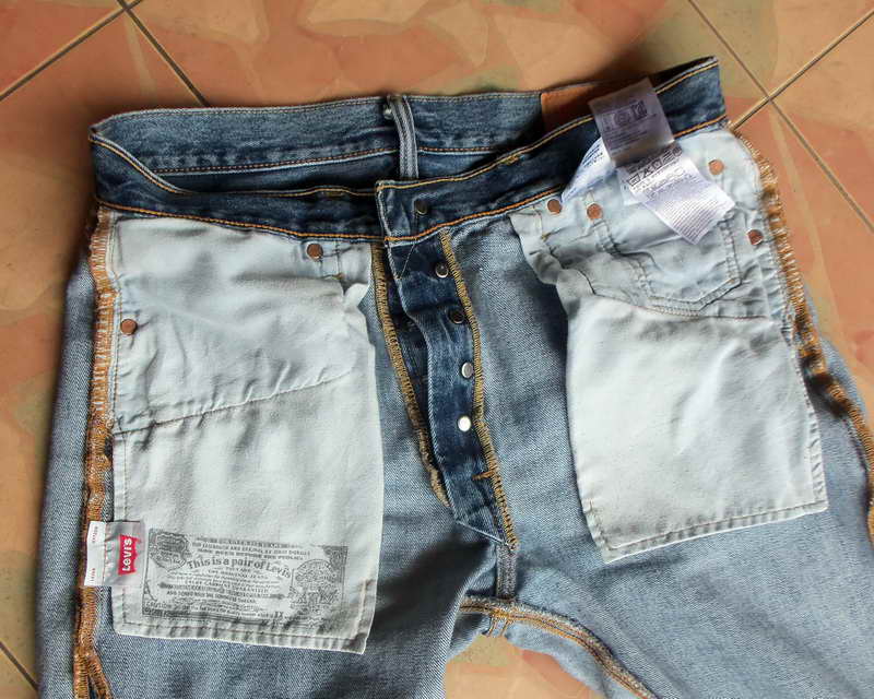 Levi's 501 Made In Indonesia W31 L32 เอววัดจริงได้ 33.5 นิ้ว ขายาว 38.5 นิ้ว